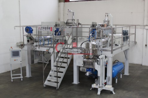 SINGLE SCREW EXTRUDER AND FORMER EXTRUDER